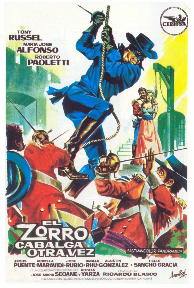 Клятва Зорро (1965) постер