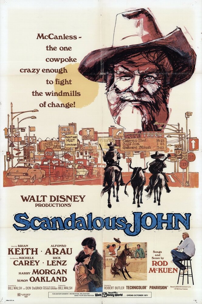 Скандальный Джон (1971) постер