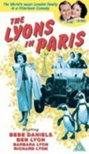 The Lyons in Paris (1955) постер